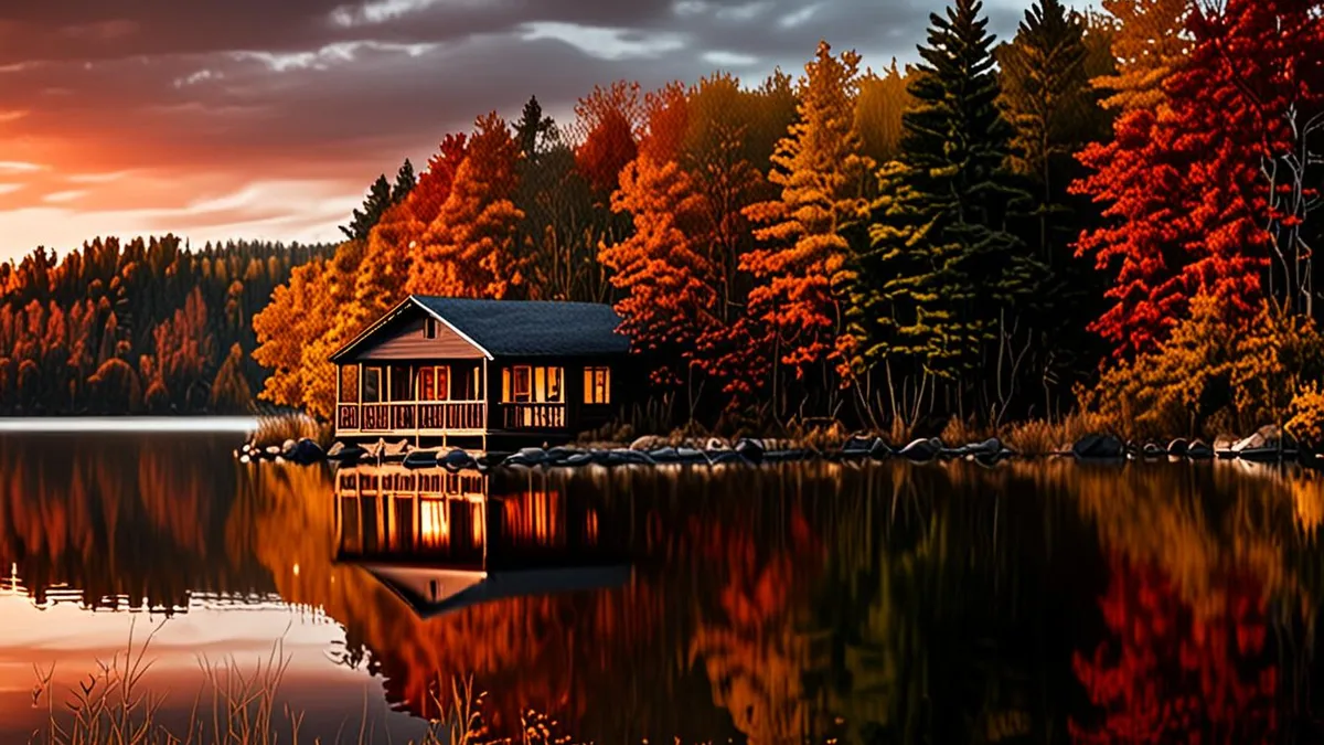 autumn lodge breaks