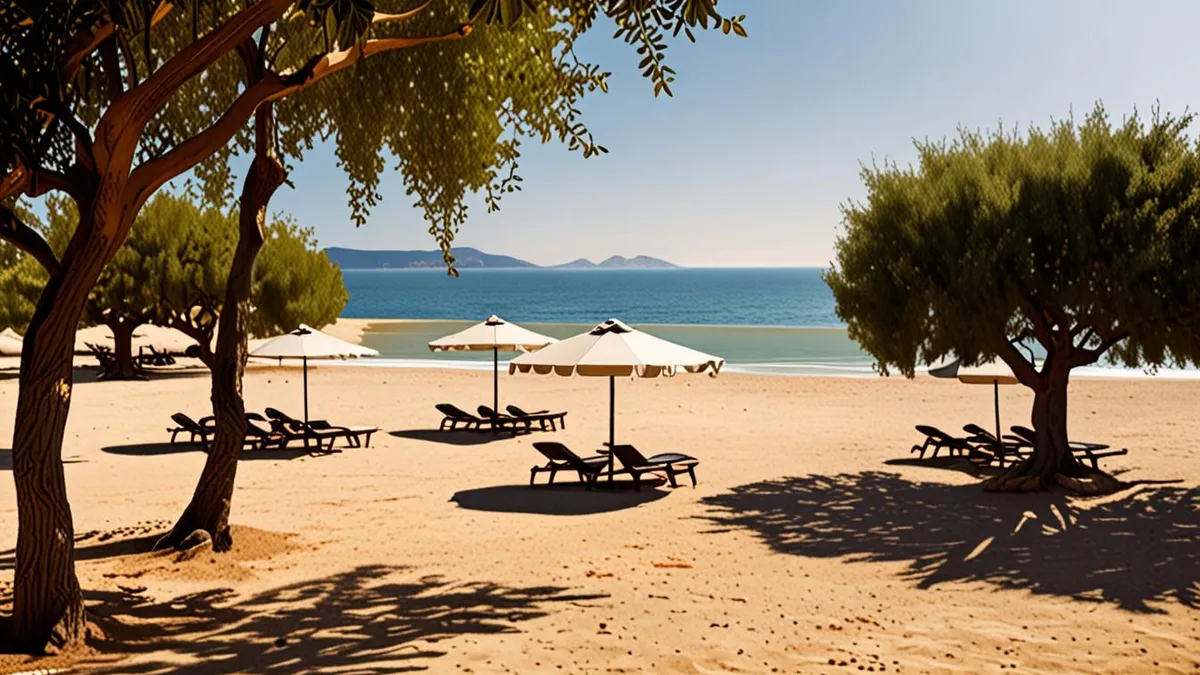 beach hotel in Greece