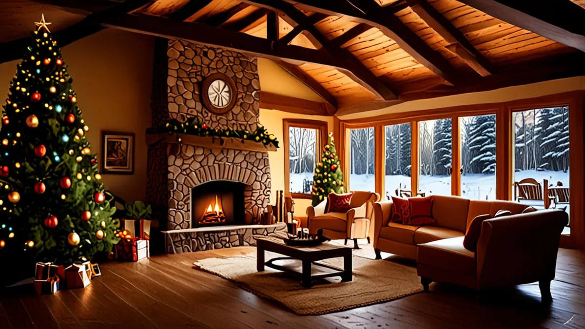 book a lodge for a Christmas break