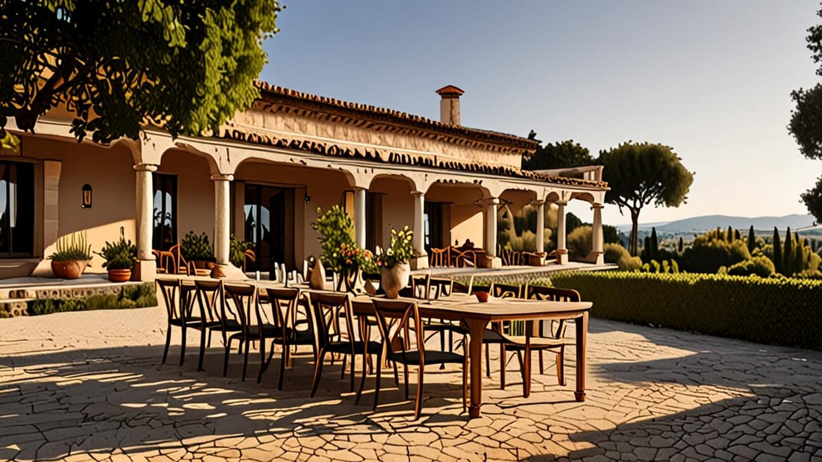 villa for a family reunion