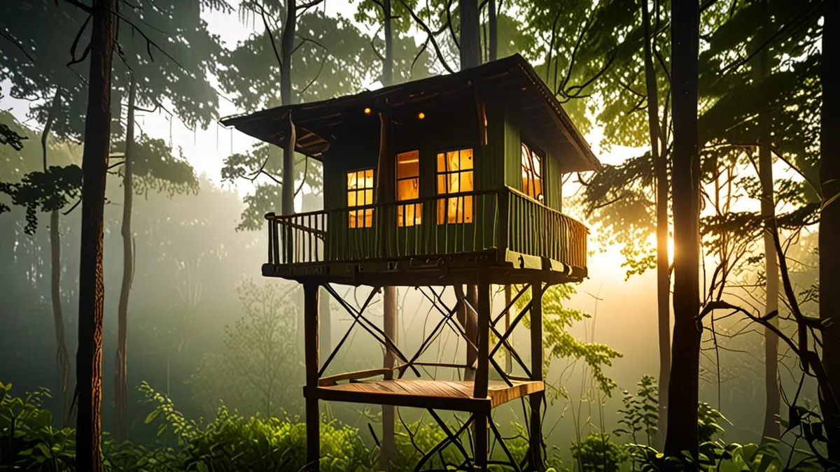 glamping domes vs treehouses