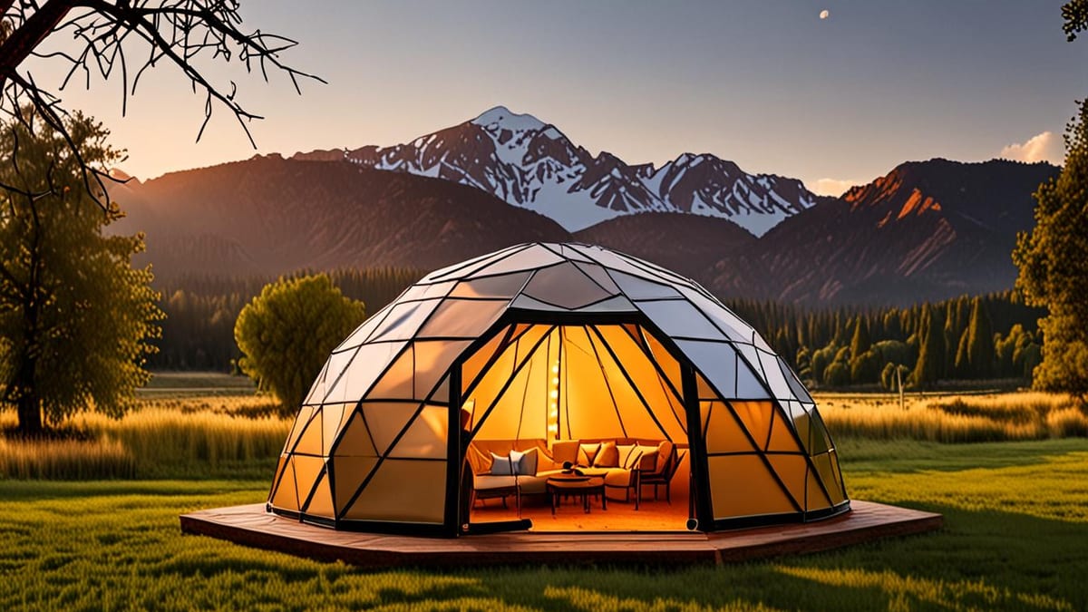 glamping domes vs treehouses