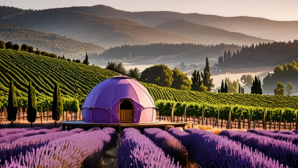 glamping in France