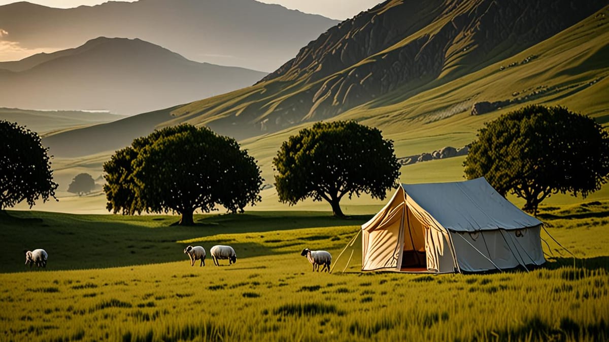 glamping in Wales