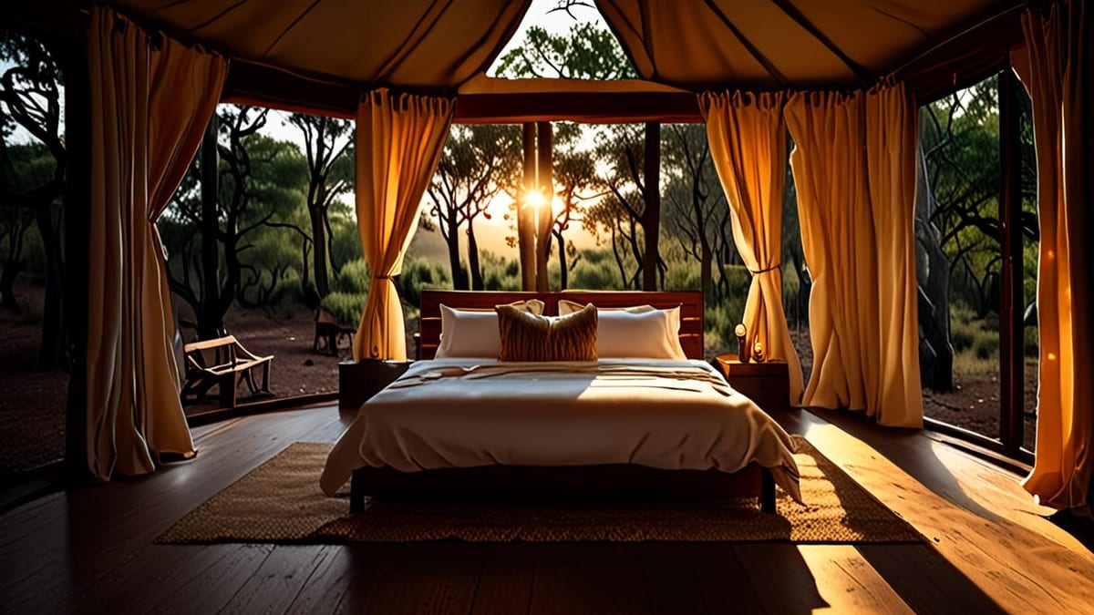 glamping trip