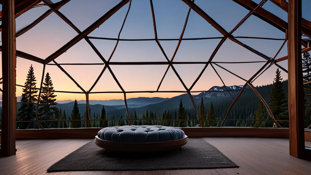 glamping in yurts, domes and safari tents