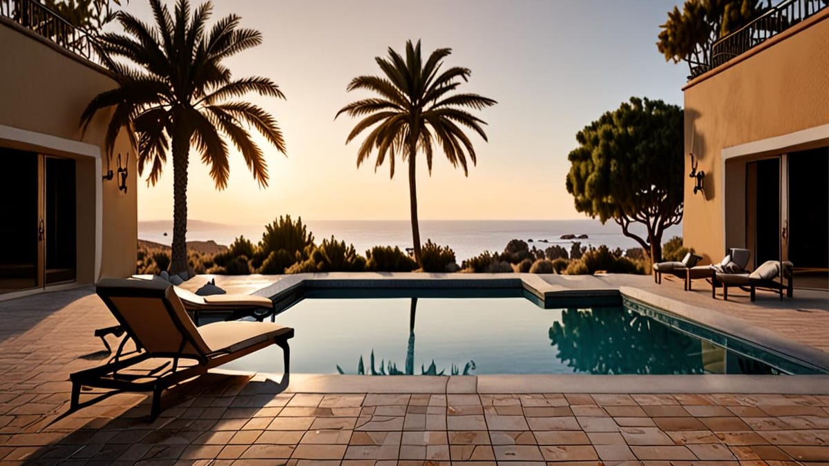 heated pool vs unheated villa pool