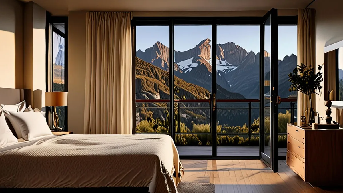 hotel balconies and views