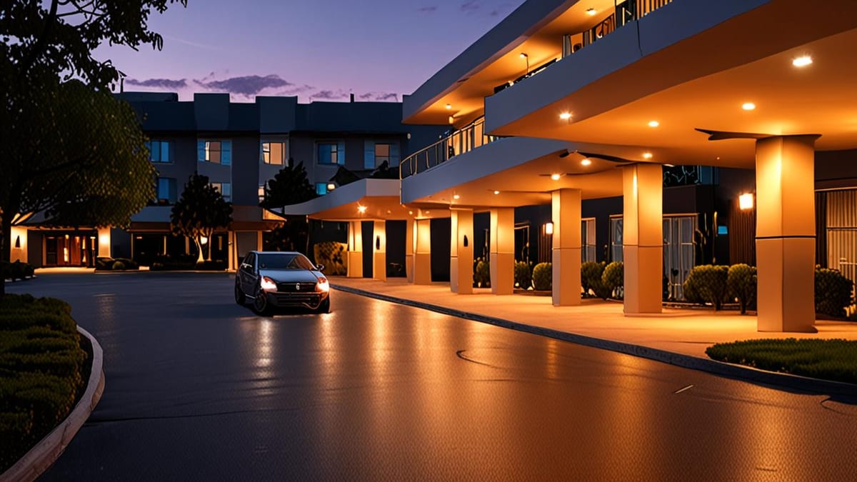 hotel parking