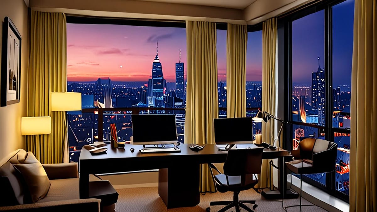 hotel wi-fi and workspaces