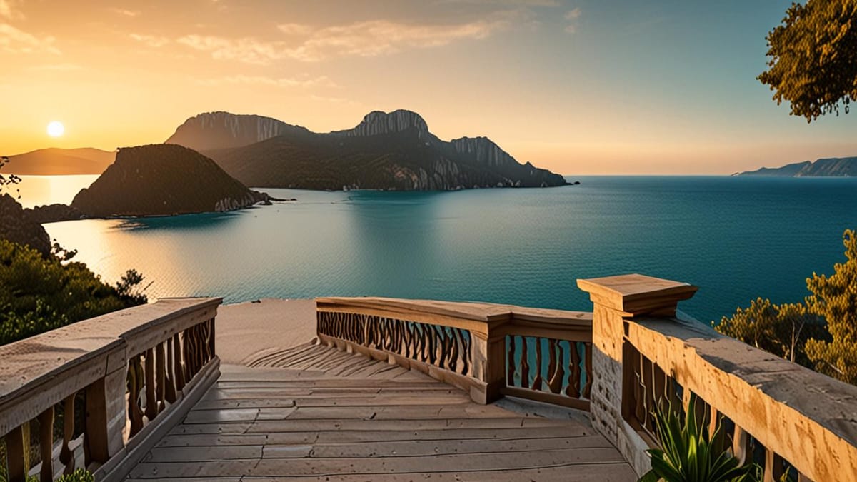 villa near a beach