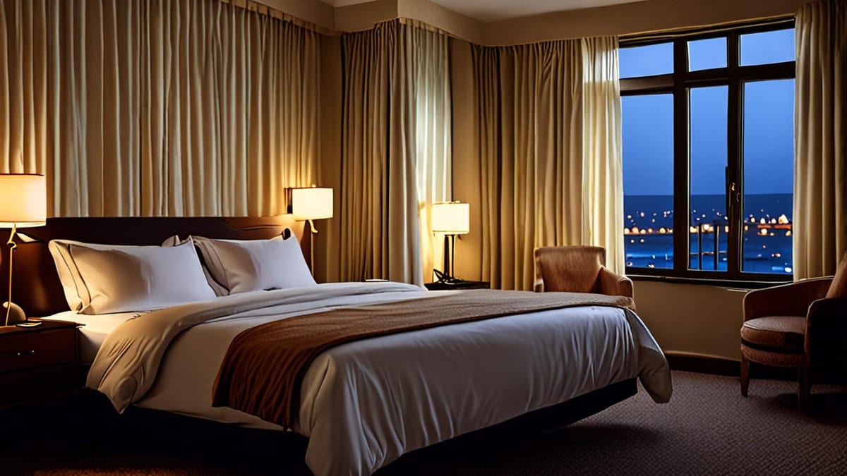 sleep well in a hotel