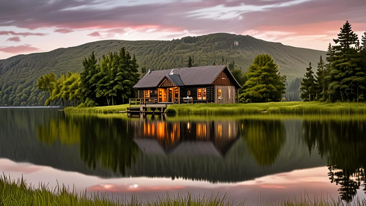 Ireland lake lodges