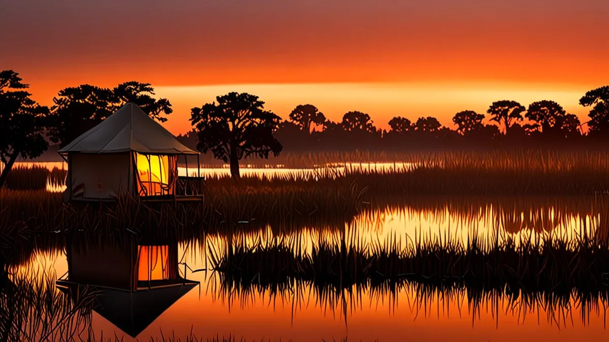 lake glamping