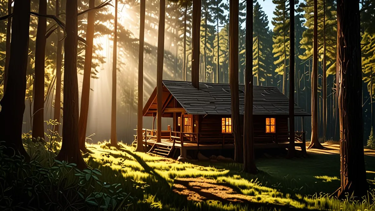lakeside and forest lodges