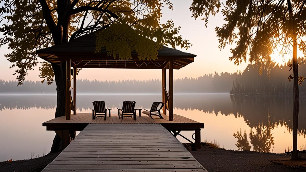 lakeside and forest lodges
