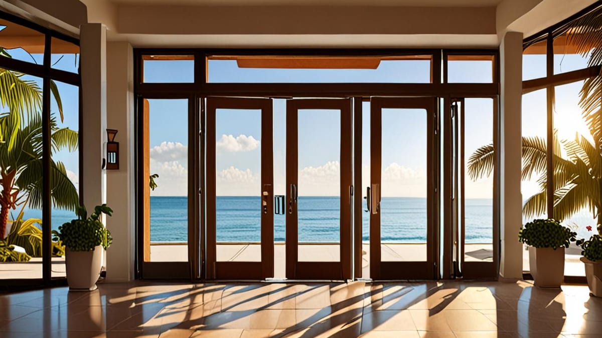leave an all-inclusive resort