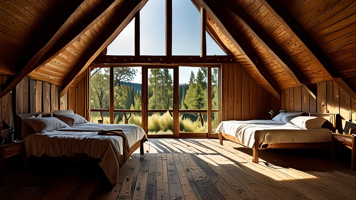 lodge beds and sleeping arrangements