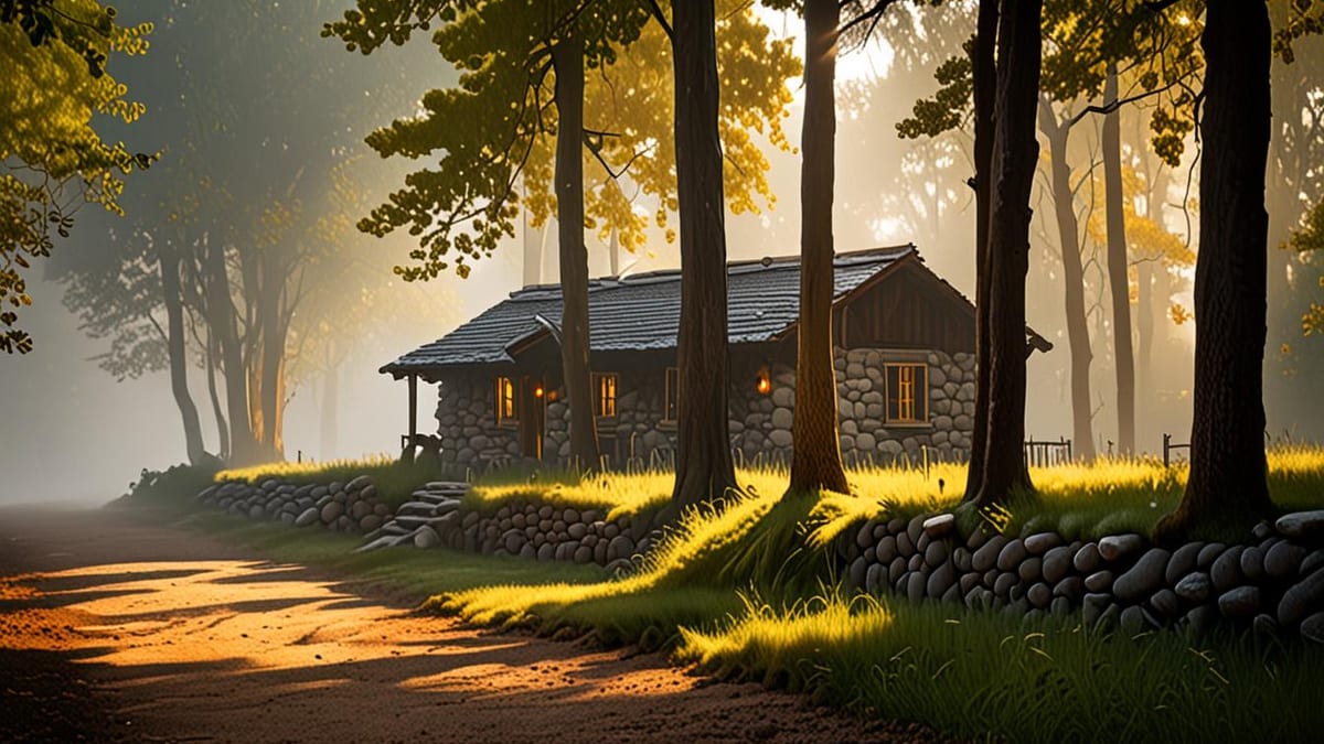 lodge breaks with walking trails