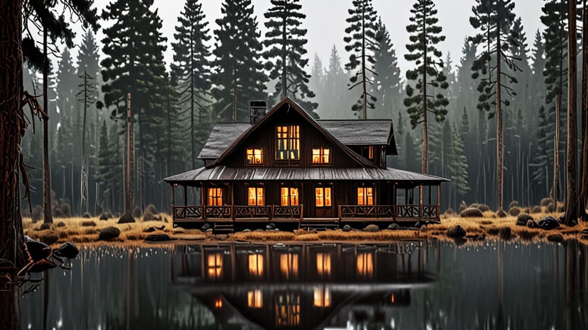 lodge holidays in the rain