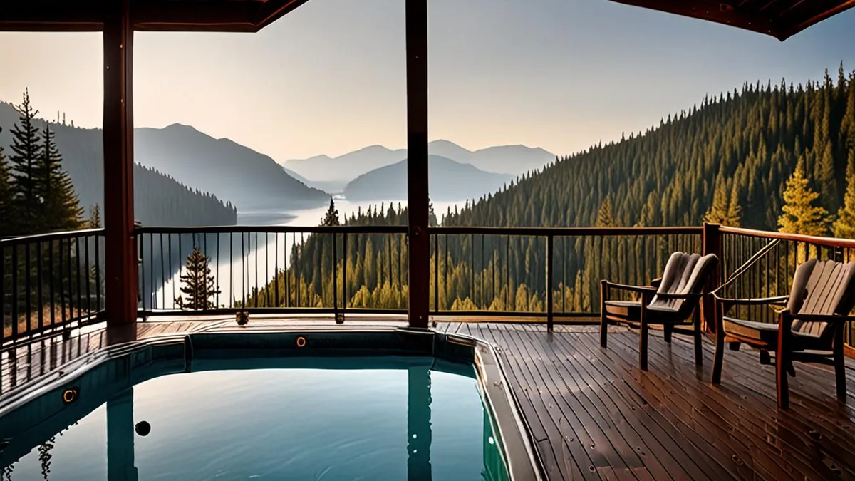lodge holidays with a hot tub