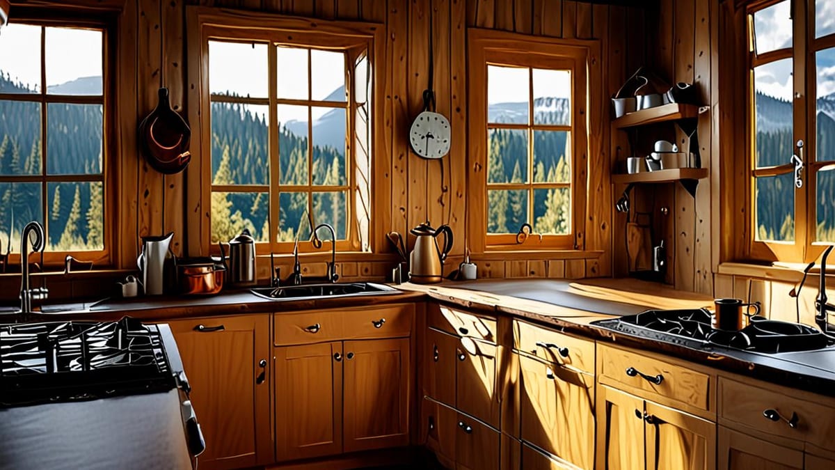 lodge kitchen facilities