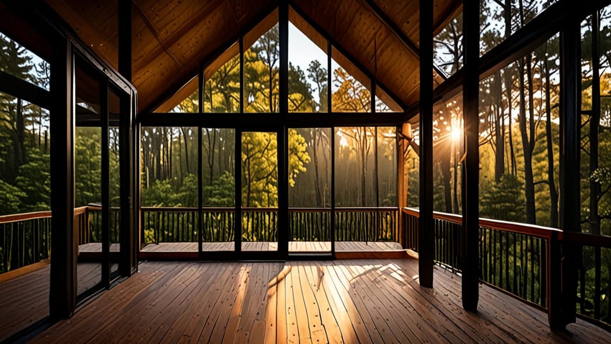lodge vs holiday cottage