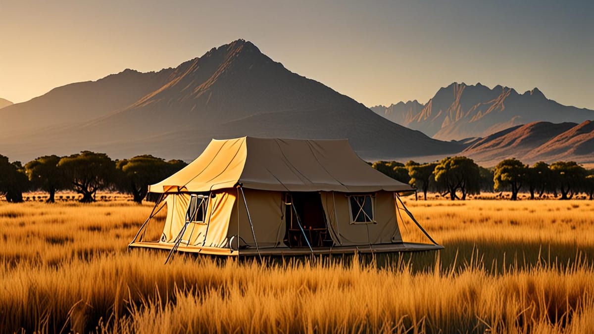 off-grid glamping