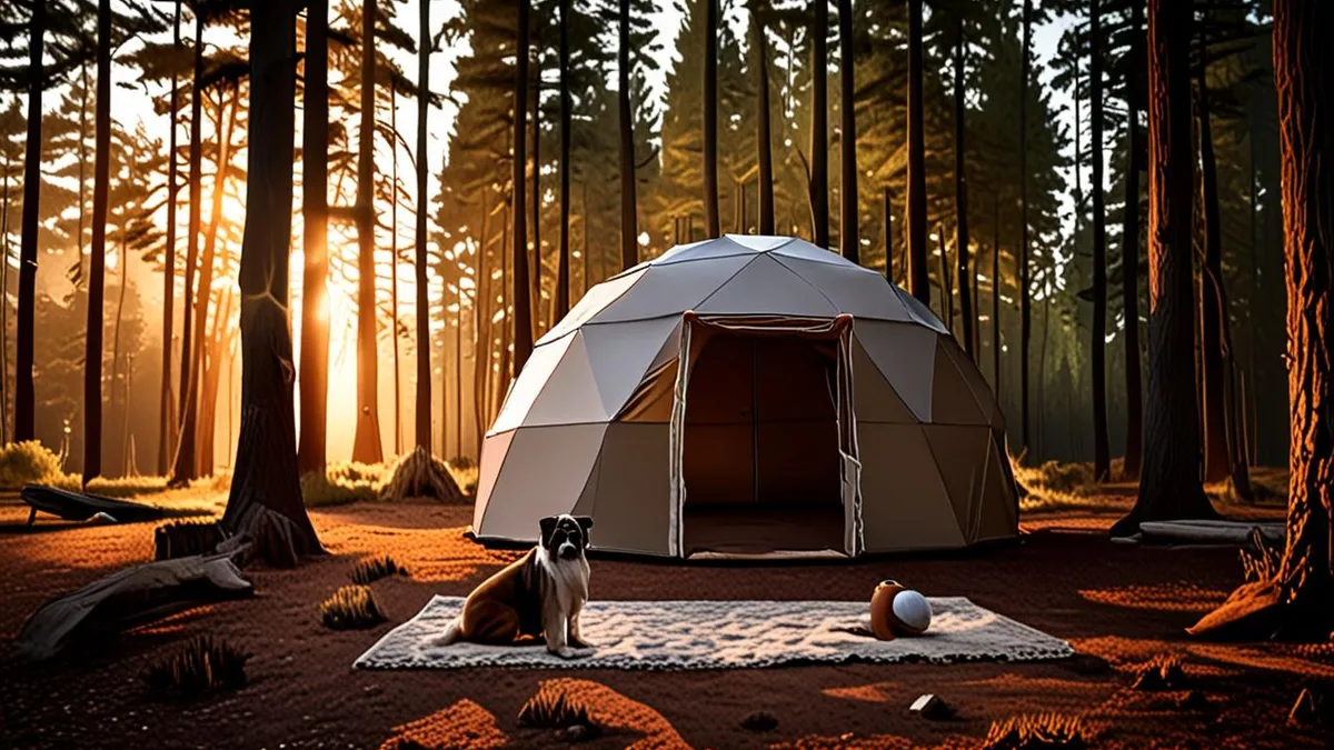 pet-friendly glamping