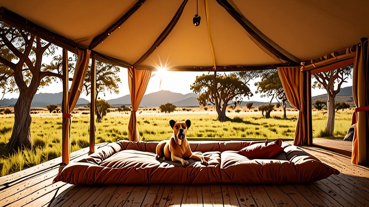 pet-friendly glamping