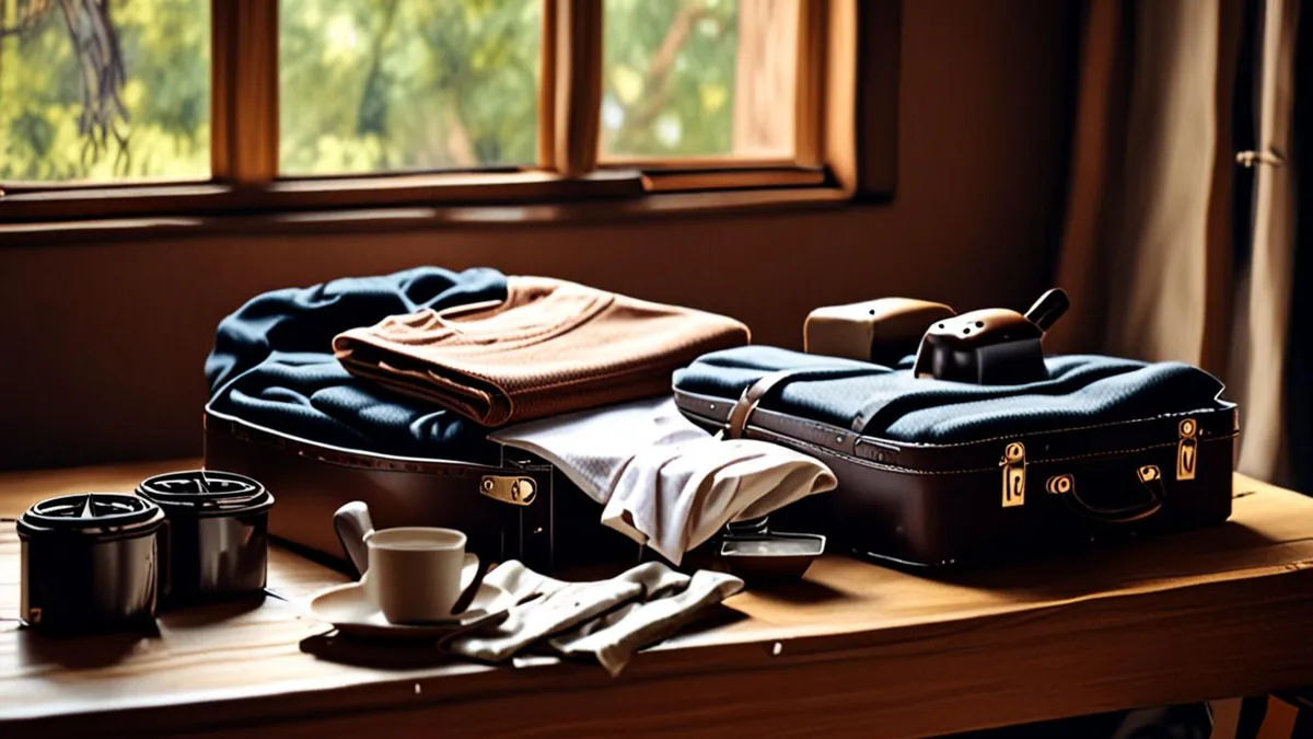 self-catering lodge packing list