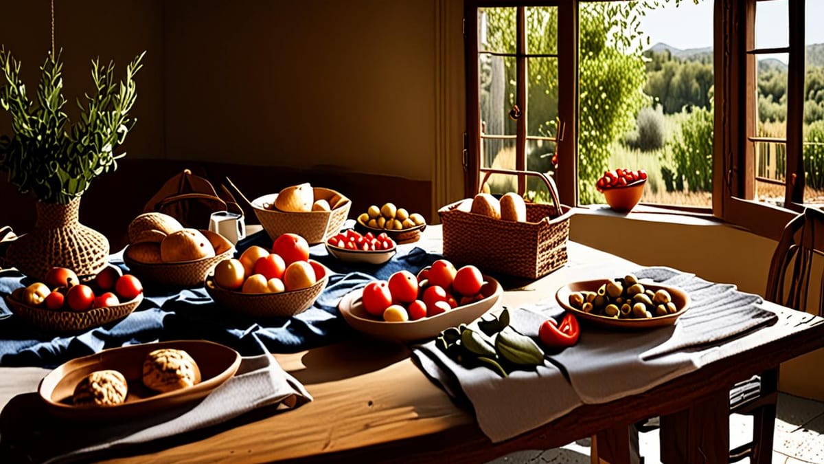 villa holiday groceries