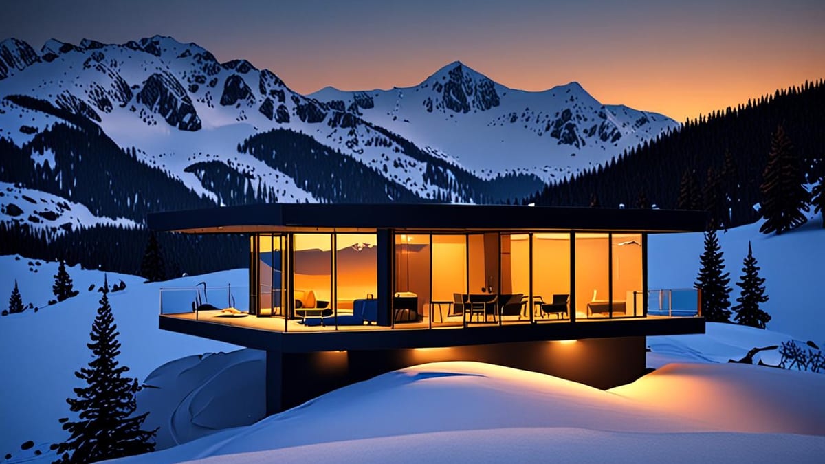 villa vs chalet in the Alps