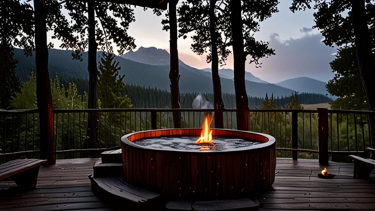 wood-fired hot tubs vs electric